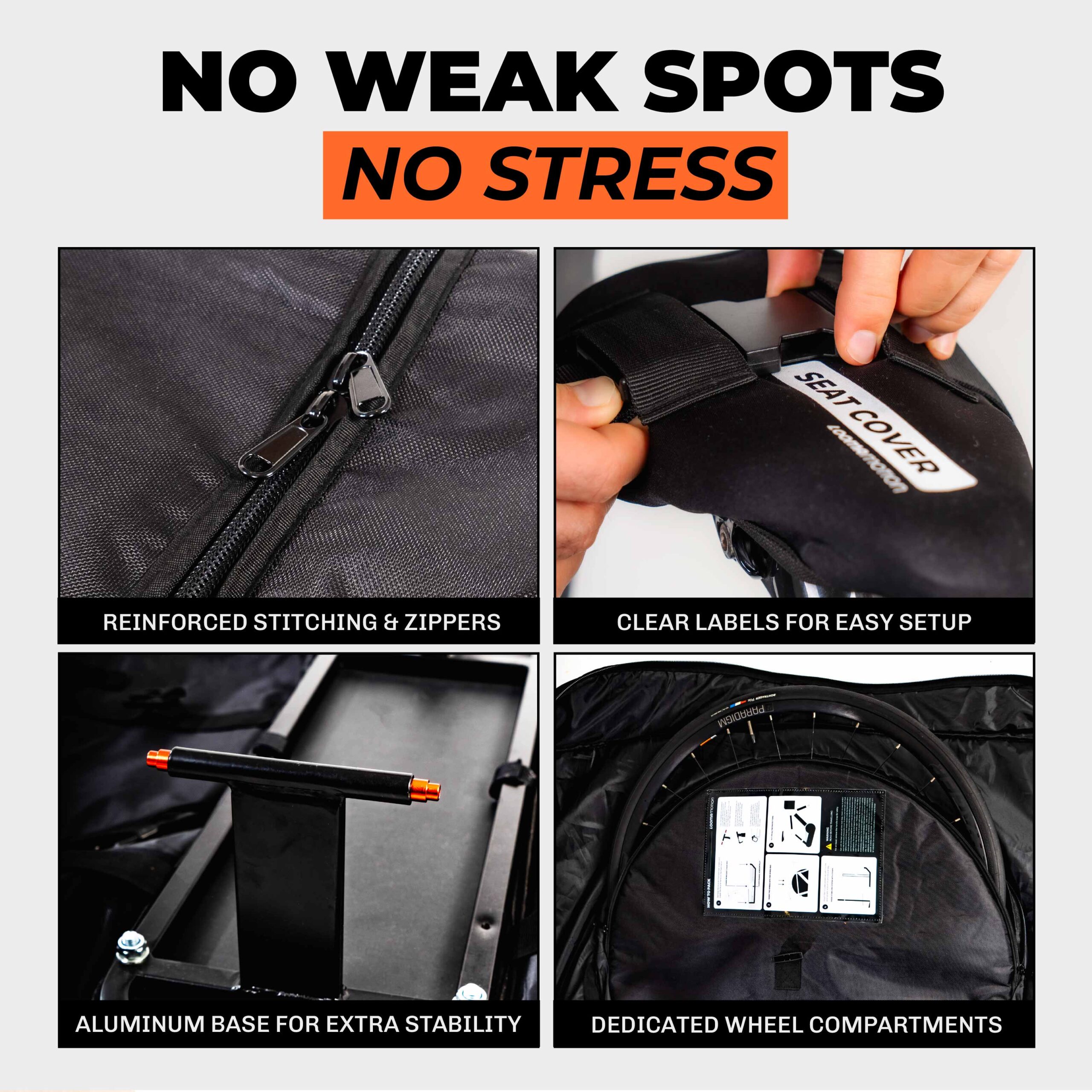 No weak spots. No Stress.