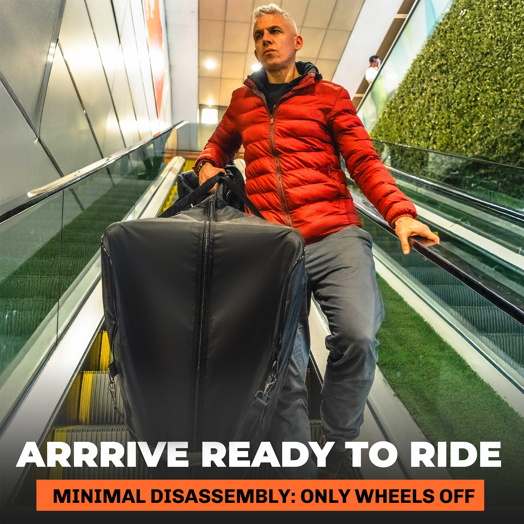 Arrive ready to ready.